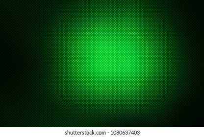 Dark Green vector texture with disks. Abstract illustration with colored bubbles in nature style. Pattern can be used for futuristic ad, booklets.
