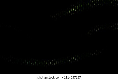 Dark Green vector  texture with disks. Modern abstract illustration with colorful water drops. Completely new template for your brand book.