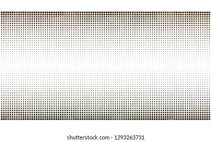 Dark Green vector  texture with disks. Glitter abstract illustration with blurred drops of rain. New template for your brand book.
