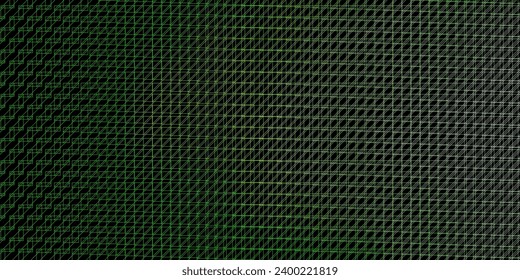 Dark Green vector texture with lines. Colorful gradient illustration with abstract flat lines. Pattern for ads, commercials.