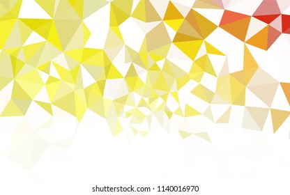 Dark Green vector triangle mosaic cover. A completely new color illustration in a polygonal style. Completely new template for your banner.