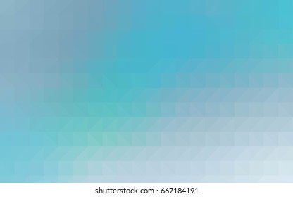 Dark Green vector triangle mosaic pattern. Colorful illustration in abstract style with gradient. The best triangular design for your business.