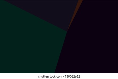 Dark Green vector triangle mosaic template. Geometric illustration in Origami style with gradient.  The textured pattern can be used for background.