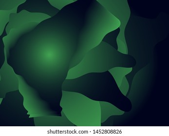 dark green wallpaper vector design, abstract background concept.
