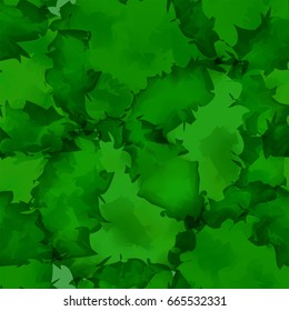 Dark green watercolor texture background. Fetching abstract pattern, expressive messy vector illustration.