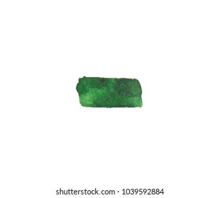dark green watercolor vector backdrop for cute design tag, business card, invitation, web , text and logo isolated on transparent background. color like greenery, teal, emerald