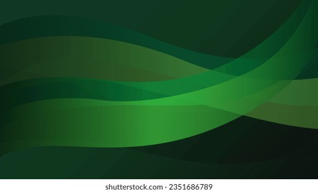 Dark Green Wave Abstract Wallpaper Dreams