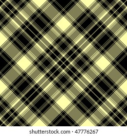 Dark green and white seamless diagonal checkered pattern (vector EPS 10)