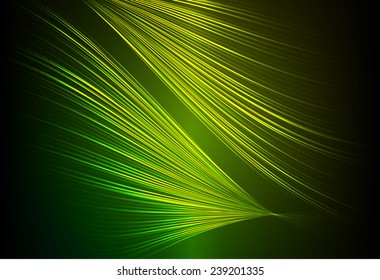 Dark green yellow Light Abstract Technology background for computer graphic website internet and business. text box. Brochure. card. wave. 