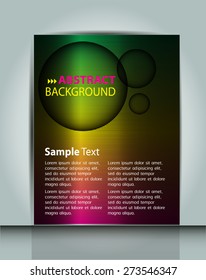 dark green yellow pink Light Abstract Technology background computer graphic website internet and business. circuit. vector illustration. text box. Brochure. card. banner flyer magazine. Design label.