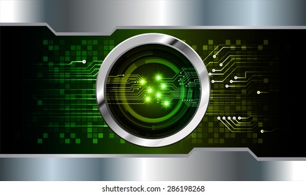 dark green yellow silver color Light Abstract Technology background for computer graphic website internet and business. circuit. vector illustration. info graphics. wave. beam. ray. Spark