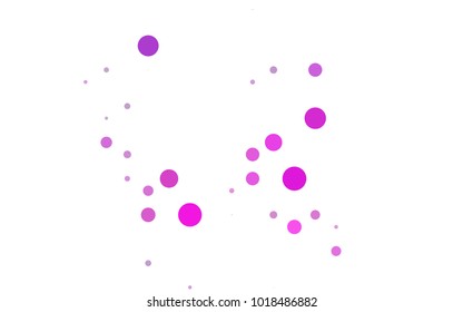 Dark Green, Yellow vector abstract pattern with circles. Geometry template for your business design. Background with colored spheres.