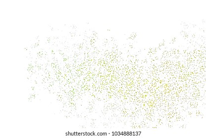 Dark Green, Yellow vector abstract colorful background, which consist of triangles. Pattern with colored triangles on white background.