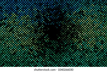 Dark Green, Yellow vector abstract textured polygonal background. Blurry rectangular design. The pattern with repeating rectangles can be used for background.