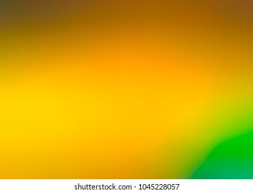 Dark Green, Yellow vector abstract pattern. Creative illustration in halftone style with gradient. A completely new template for your business design.