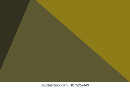 Dark Green, Yellow vector abstract polygonal background. Polygonal abstract illustration with gradient. A completely new design for your business.