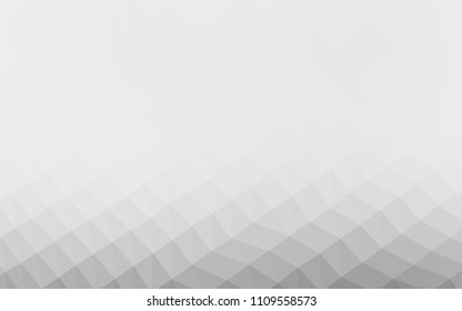 Dark Green, Yellow vector abstract mosaic background. A completely new color illustration in a vague style. The best triangular design for your business.