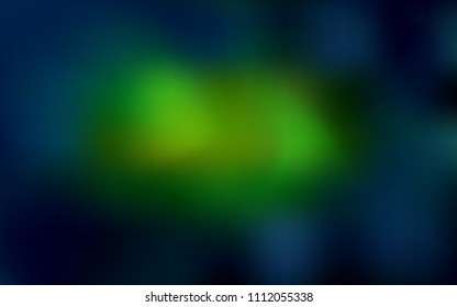 Dark Green, Yellow vector abstract bright template. A completely new color illustration in a vague style. The completely new template can be used for your brand book.