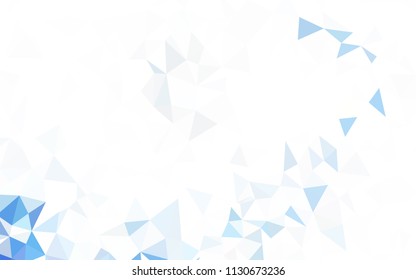 Dark Green, Yellow vector abstract mosaic pattern. Colorful illustration in polygonal style with gradient. A completely new design for your leaflet.