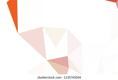 Color verde oscuro, fondo abstracto de mosaico vectorial amarillo. Ilustración abstracta brillante con triángulos elegantes. Nuevo diseño para su negocio.
