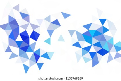Dark Green, Yellow vector abstract mosaic backdrop. Polygonal abstract illustration with gradient. Template for cell phone's backgrounds.