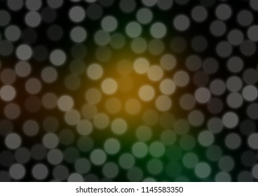 Dark Green, Yellow vector abstract template. Glitter abstract illustration with an elegant design. The best blurred design for your business.