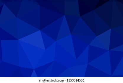 Dark Green, Yellow vector abstract polygonal background. A sample with polygonal shapes. Pattern for a brand book's backdrop.