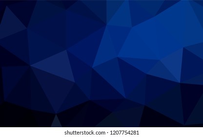 Dark Green, Yellow vector abstract polygonal pattern. Geometric illustration in Origami style with gradient.  Brand new style for your business design.