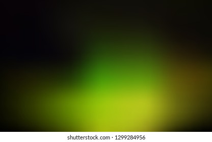 Dark Green, Yellow vector abstract bright texture. Colorful abstract illustration with gradient. Background for designs.