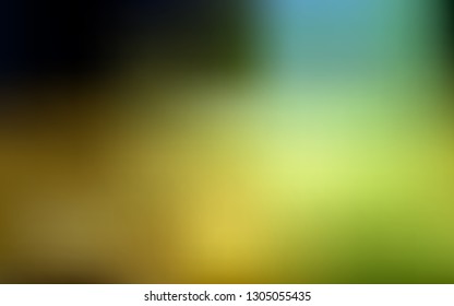 Dark Green, Yellow vector abstract bright pattern. Modern abstract illustration with gradient. New style for your business design.