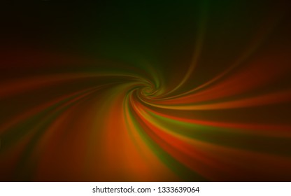 Dark Green, Yellow vector abstract bright texture. A completely new colored illustration in blur style. The best blurred design for your business.
