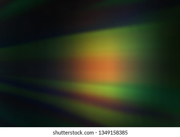 Dark Green, Yellow vector abstract bright background. Colorful illustration in abstract style with gradient. Brand new design for your business.