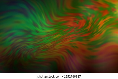 Dark Green, Yellow vector abstract bright template. Abstract colorful illustration with gradient. New way of your design.