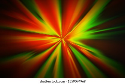 Dark Green, Yellow vector abstract blurred background. Modern abstract illustration with gradient. New way of your design.