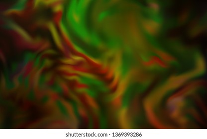 Dark Green, Yellow vector abstract layout. Shining colored illustration in smart style. Elegant background for a brand book.