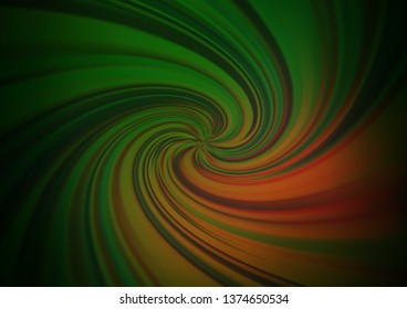 Dark Green, Yellow vector abstract bright template. Shining colorful illustration in a Brand new style. The template for backgrounds of cell phones.