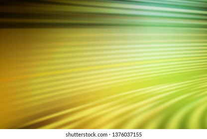 Dark Green, Yellow vector abstract blurred background. Creative illustration in halftone style with gradient. Background for a cell phone.