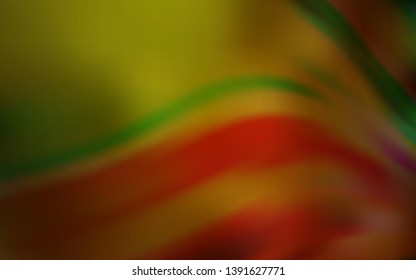 Dark Green, Yellow vector abstract bright pattern. Colorful abstract illustration with gradient. New style for your business design.