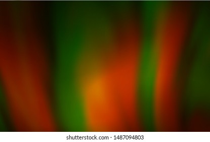 Dark Green, Yellow vector abstract bright texture. An elegant bright illustration with gradient. New style for your business design.