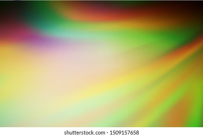 Dark Green, Yellow vector abstract bright pattern. Shining colored illustration in smart style. New style design for your brand book.