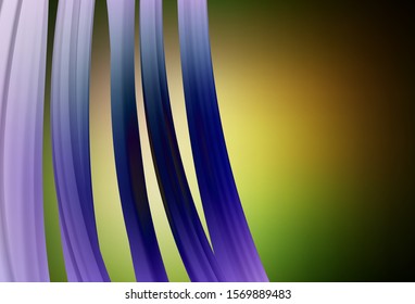 Dark Green, Yellow vector abstract bright texture. New colored illustration in blur style with gradient. New way of your design.