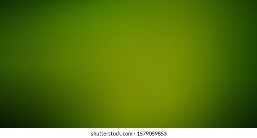 Dark Green, Yellow vector abstract layout. Brand new colorful illustration in blur style. Best design for your business.