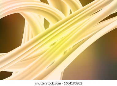 Dark Green, Yellow vector abstract blurred background. Abstract colorful illustration with gradient. New design for your business.