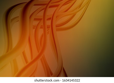 Dark Green, Yellow vector abstract blurred background. New colored illustration in blur style with gradient. Completely new design for your business.
