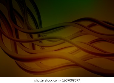 Dark Green, Yellow vector abstract bright pattern. New colored illustration in blur style with gradient. Background for a cell phone.
