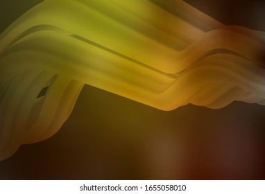 Dark Green, Yellow vector abstract blurred background. Colorful illustration in abstract style with gradient. Blurred design for your web site.