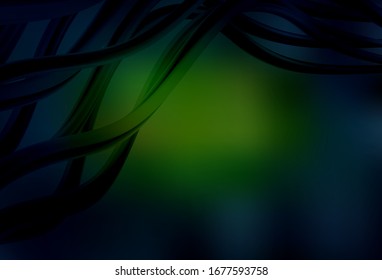 Dark Green, Yellow vector abstract bright texture. An elegant bright illustration with gradient. Completely new design for your business.