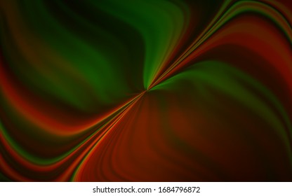 Dark Green, Yellow vector abstract bright texture. A completely new colored illustration in blur style. New design for your business.