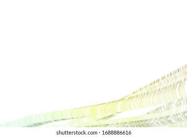 Dark Green, Yellow vector abstract bright template. A completely new colored illustration in blur style. Background for a cell phone.
