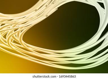 Dunkelgrüne, gelbe Vektorillustration abstrakte helle Vorlage. Neue farbige Illustration im unscharfen Stil mit Farbverlauf. Neuer Stil für Ihr Business Design.